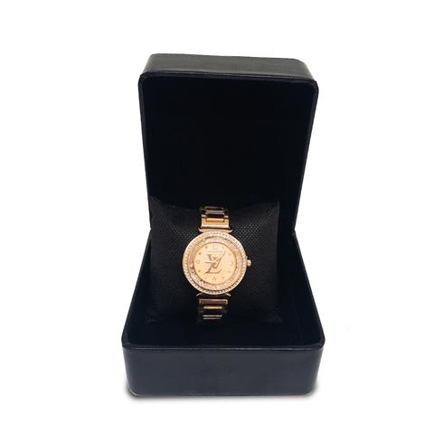 Louis Vuitton Tambour Slim Pink Rose Gold Watch -Replica