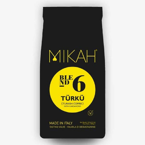MIKAH TURKISH N.6 COFFEE WITH CARDAMOM 125 GRAMS