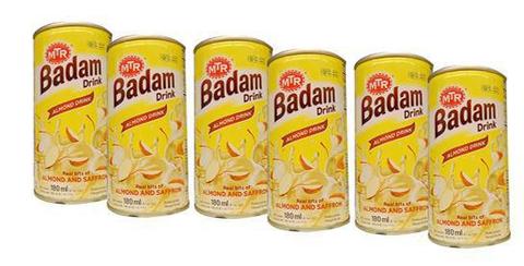 MTR Badam Drink - Almond and Saffron 180ml X 6 Pcs