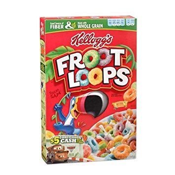 Cereal Fruit loops kelloggs 417gm - MarkeetEx