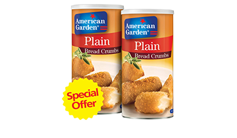 American Garden - Plain Bread Crumbs 2X425gm