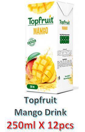 Topfruit Mango Juice Drink 250ml X 12Pcs