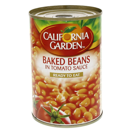 Baked Beans in Tomato Sauce California Garden  - فاصوليا مطبوخة حدائق كاليفورنيا - MarkeetEx