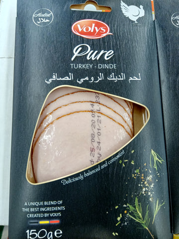 Volys Pure - Turkey Dinde - 150gm - MarkeetEx