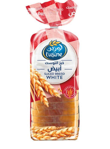 Lusine Sliced White Bread 600gm
