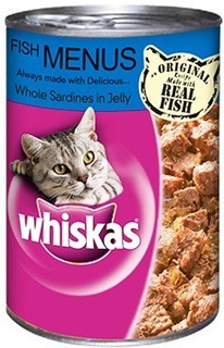 Fish Menus Whiskas 400gm