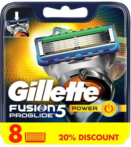 Gillette Fusion Proglide 5 Power 8'S - MarkeetEx