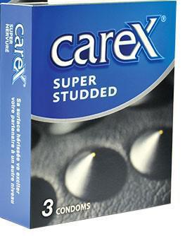 CAREX CONDOMS SUPER STUDDED 3's - MarkeetEx