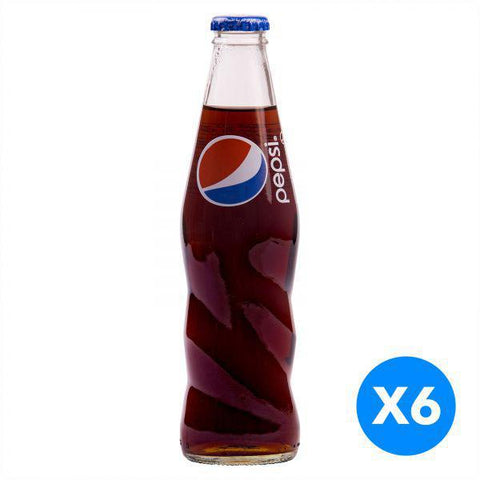 Pepsi 250ml X 6Pcs Pack - Glass Bottle