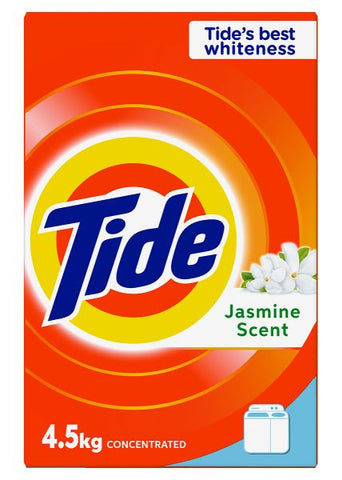 Tide Laundry Powder Detergent with Jasmine Scent -4.5Kg - مسحوق غسيل ملابس تايد