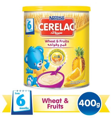 Cerelac Nestle Stage 2 400g- عبوة سيريلاك للمواليد من ماركة نستله