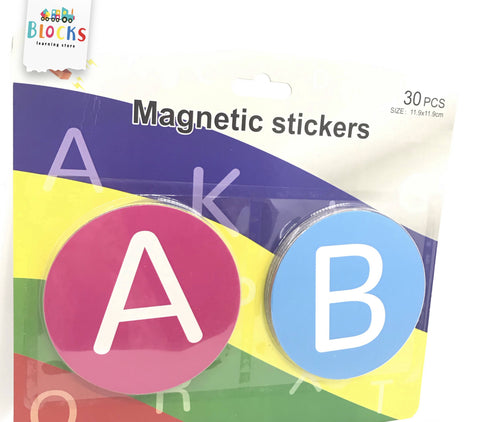 Magnatic sticker English letters/لصق الحروف المغناطيسية