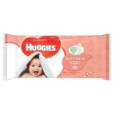 Huggies Baby Wipes Soft Skin - MarkeetEx